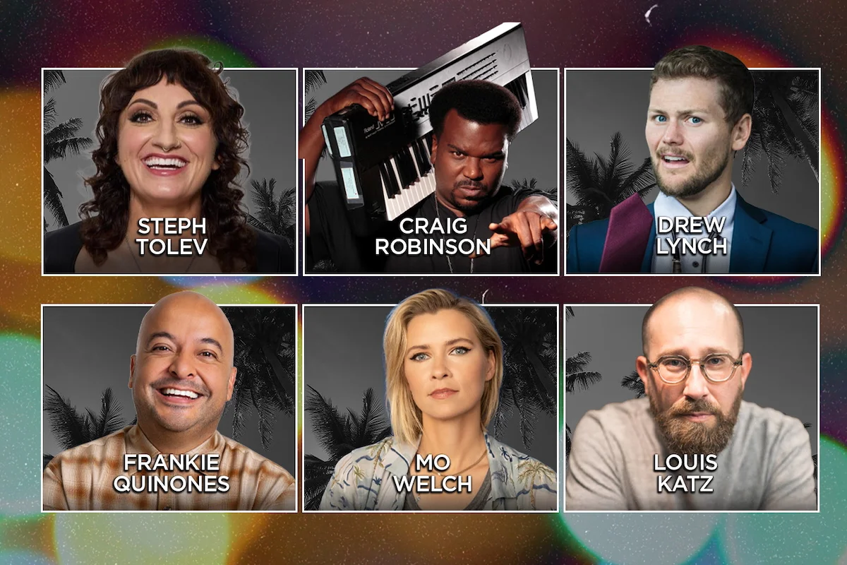 Poster for Tonight at the Improv ft. Steph Tolev, Craig Robinson, Drew Lynch, Frankie Quinones, Mo Welch, Louis Katz, Jeanne Whitney, and more TBA
