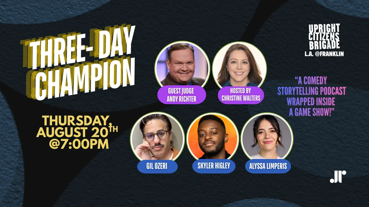 Poster for Three-Day Champion
