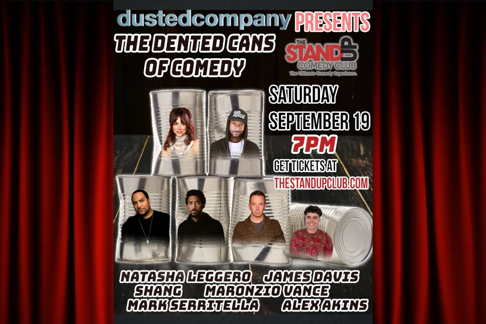 Poster for Dented Cans of Comedy