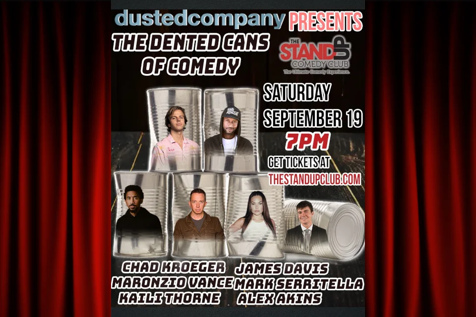 Poster for Dented Cans of Comedy