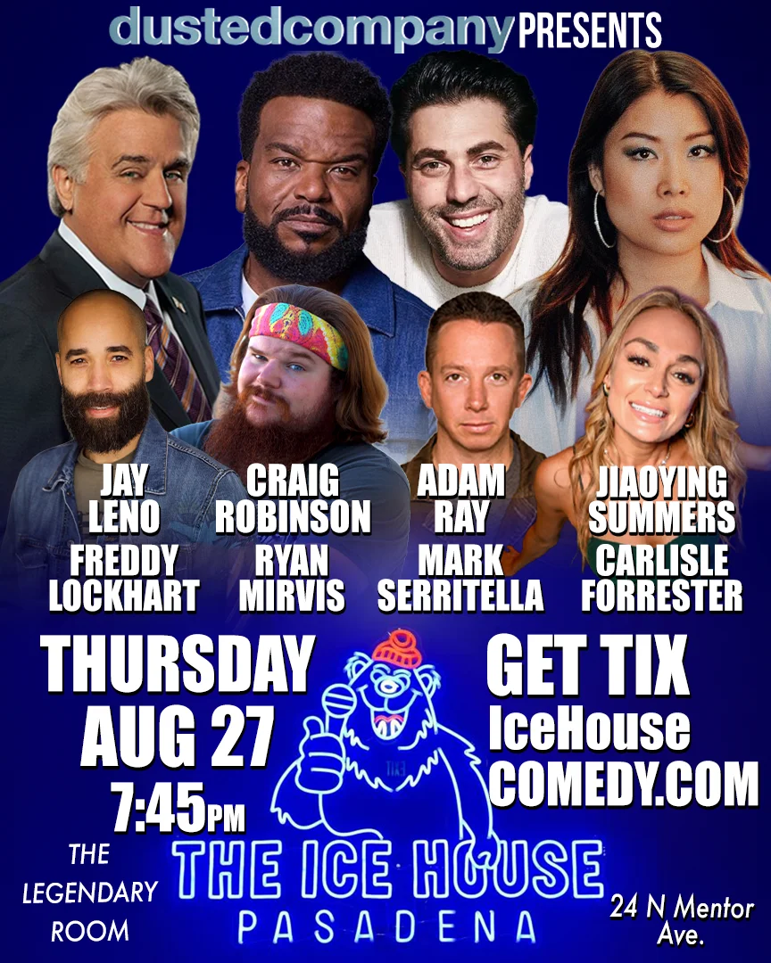 Poster for Jay Leno, Craig Robinson, Jiaoying Summers & More!
