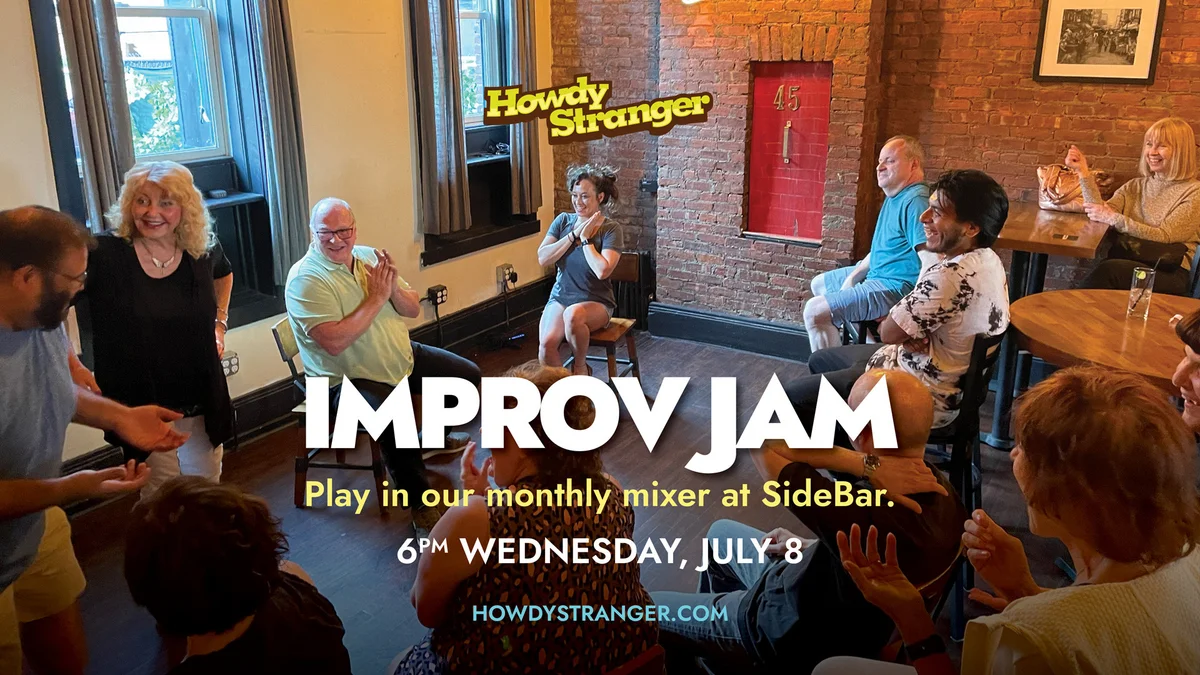 Poster for Howdy Hour Improv Jam