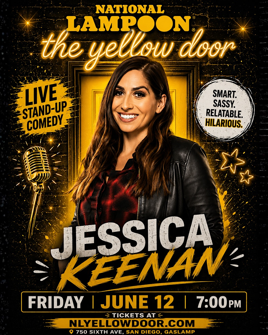 Poster for Jessica Keenan: Live in San Diego