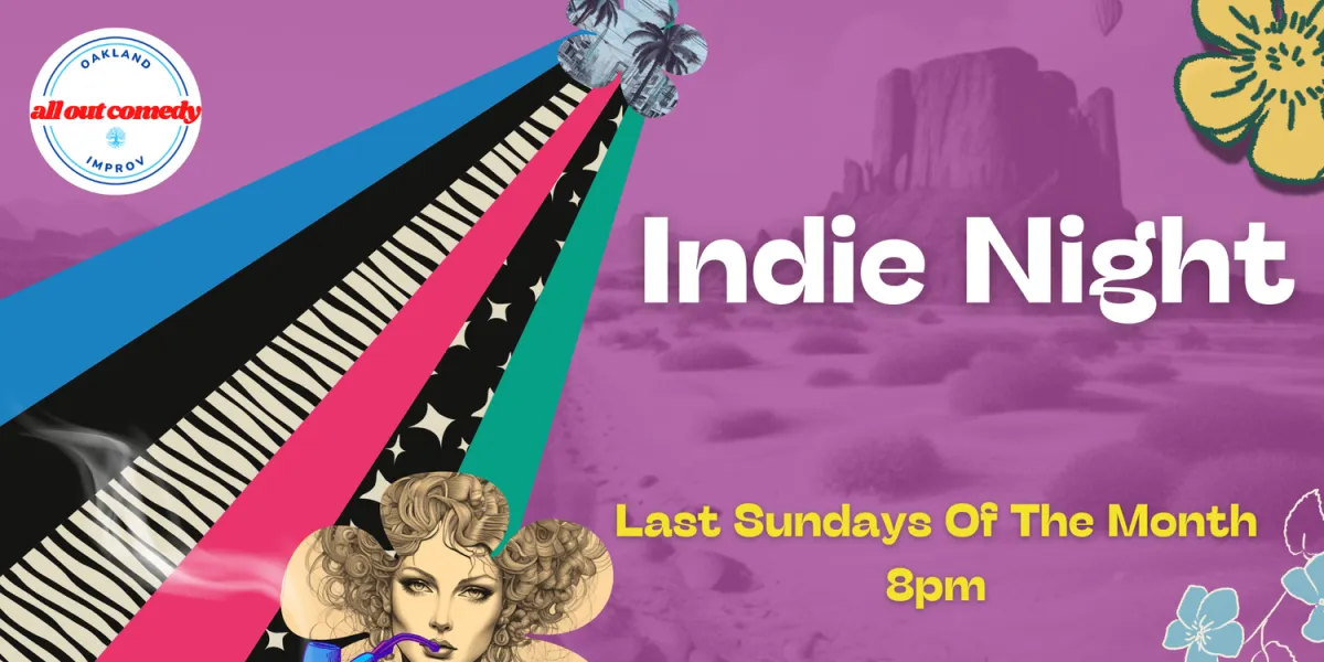 Poster for Indie Improv Night
