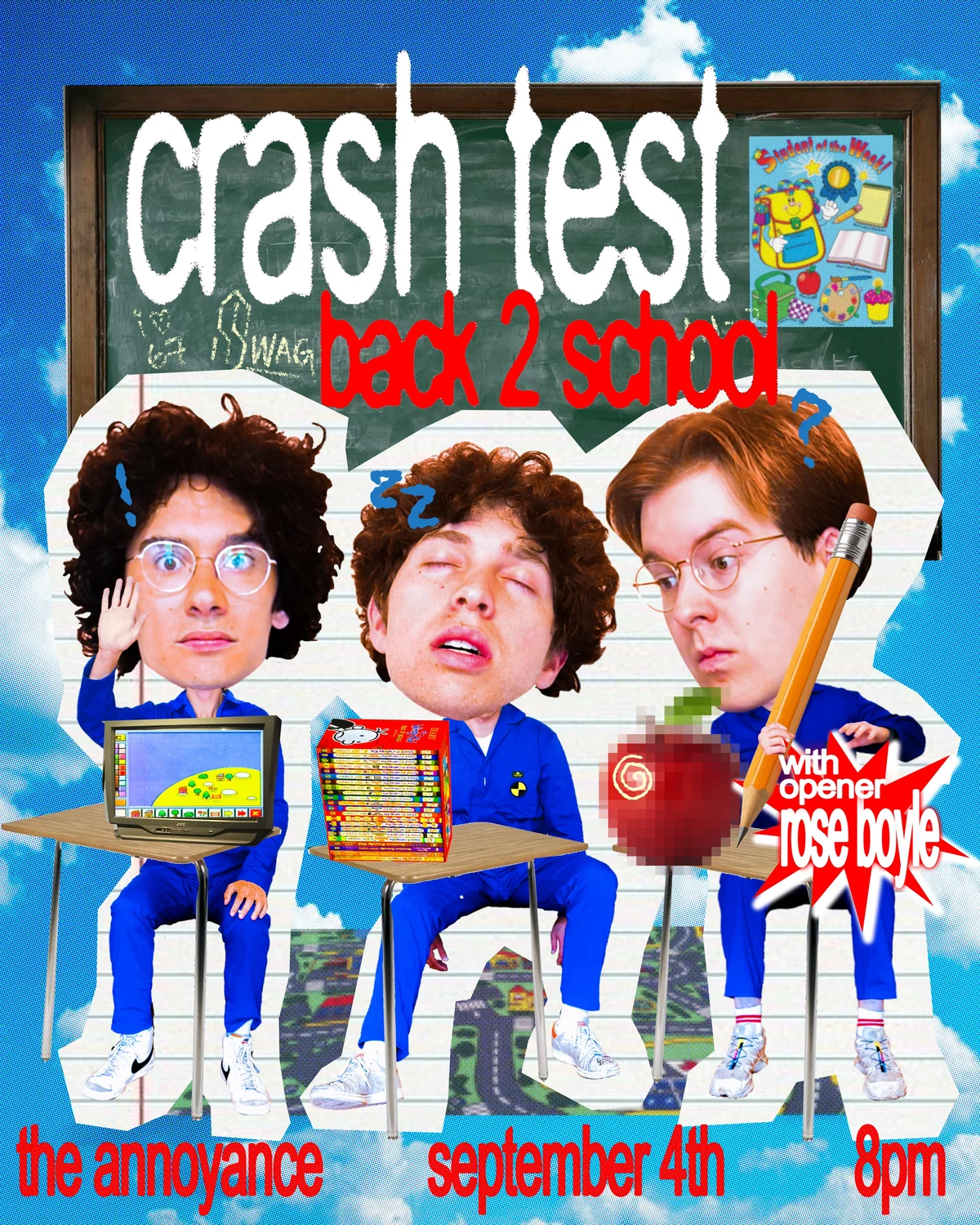 Poster for Crash Test: back 2 school