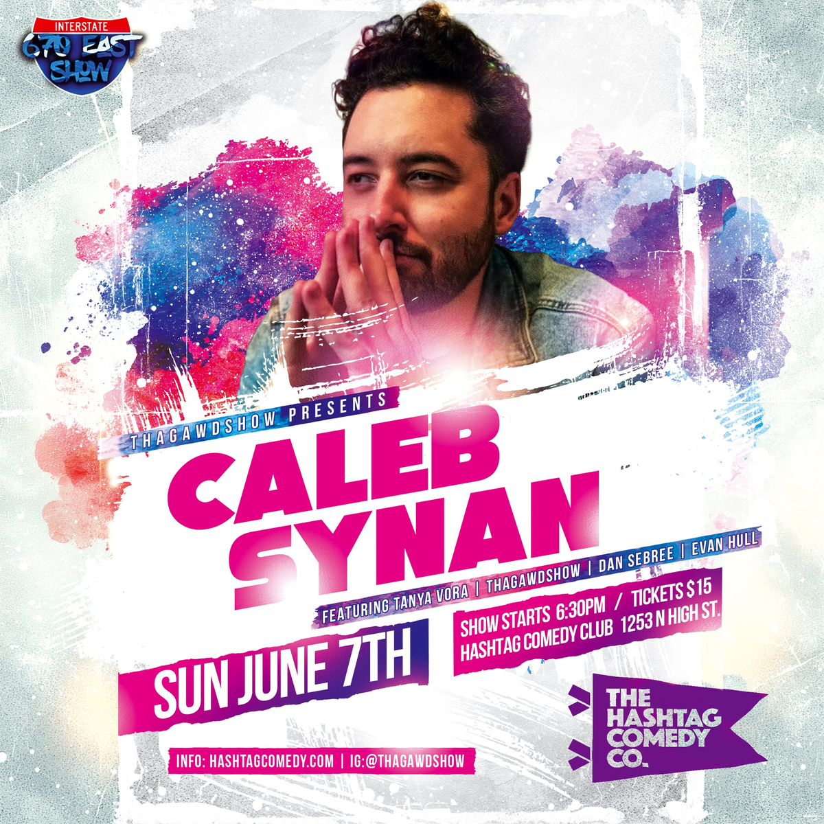 Poster for Caleb Synan and Friends
