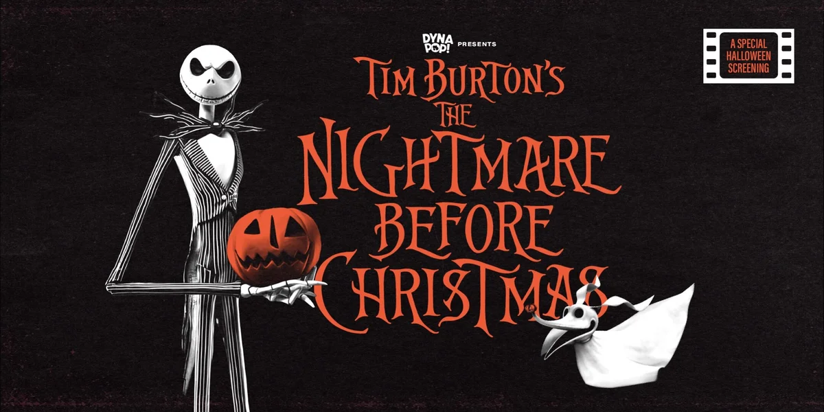 Poster for Nightmare Before Christmas Screening