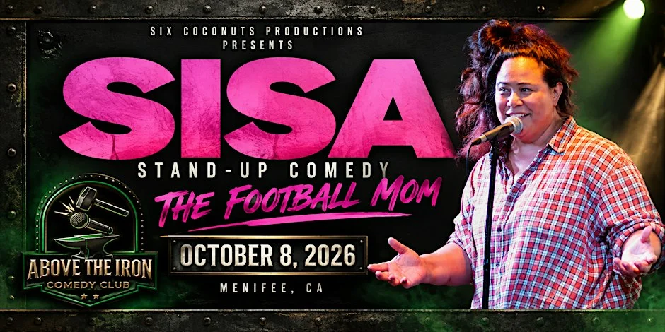 Poster for Sisa Grey: The Football Mom – Live Stand-Up Comedy