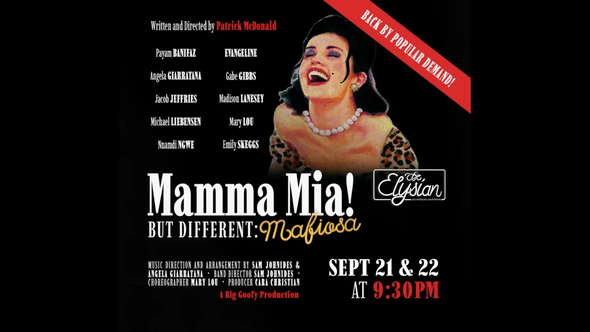 Poster for Mamma Mia! But Different: Mafiosa