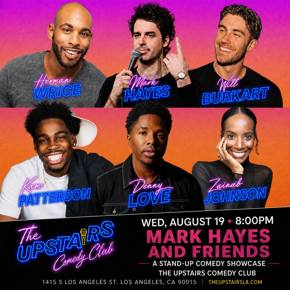 Poster for MARK HAYES & FRIENDS