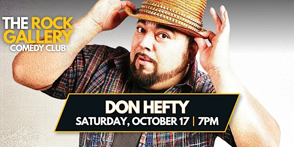 Poster for Don Hefty Comedy Show