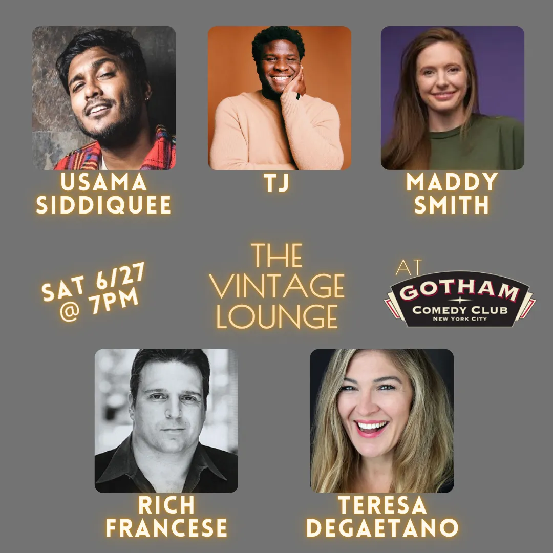 Poster for The Gotham All-Stars (The Vintage Lounge)