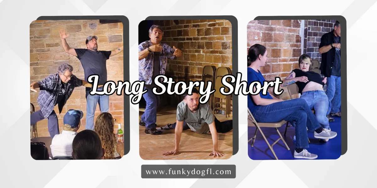 Poster for Long Story Short -FRIDAY EVENT 18+