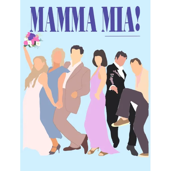 Poster for Mamma Mia + Abba Drag Brunch