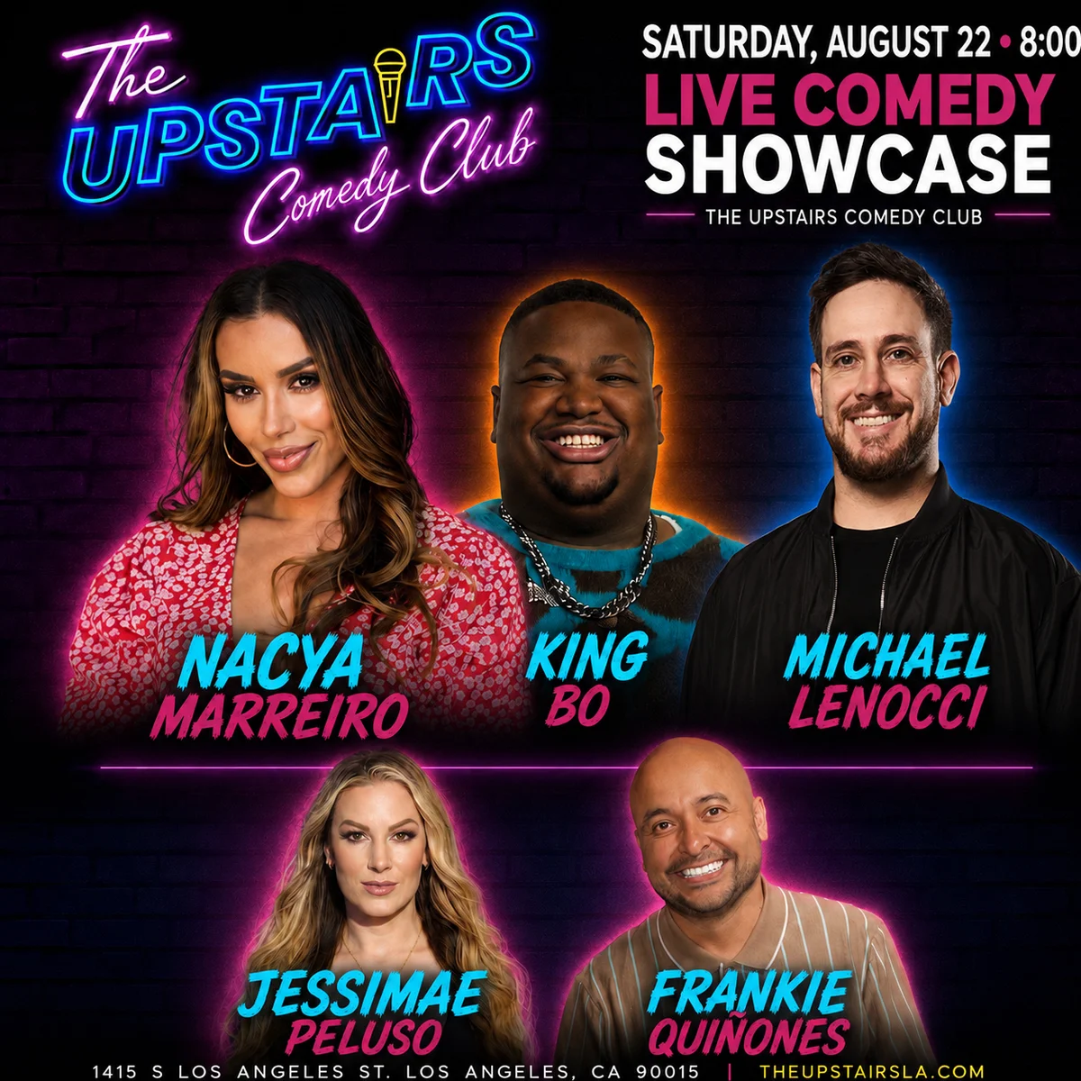 Poster for THE UPSTAIRS COMEDY SHOWCASE