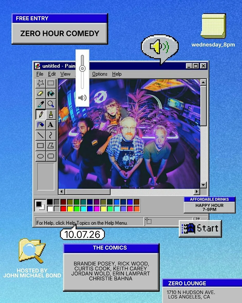 Poster for Zero Hour Comedy