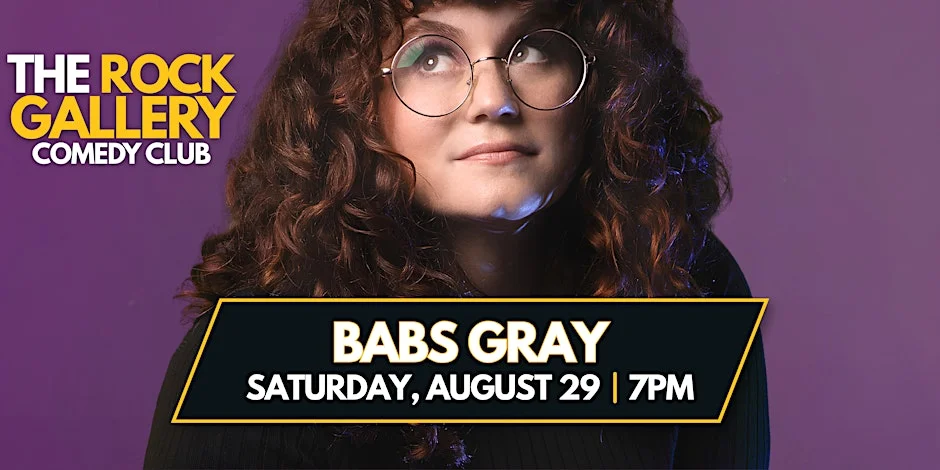 Poster for Babs Gray Comedy Show