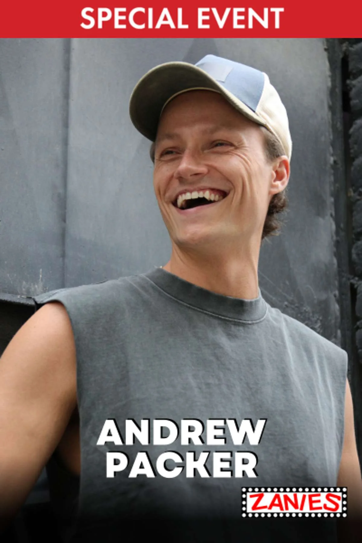 Poster for Andrew Packer **Special Event**