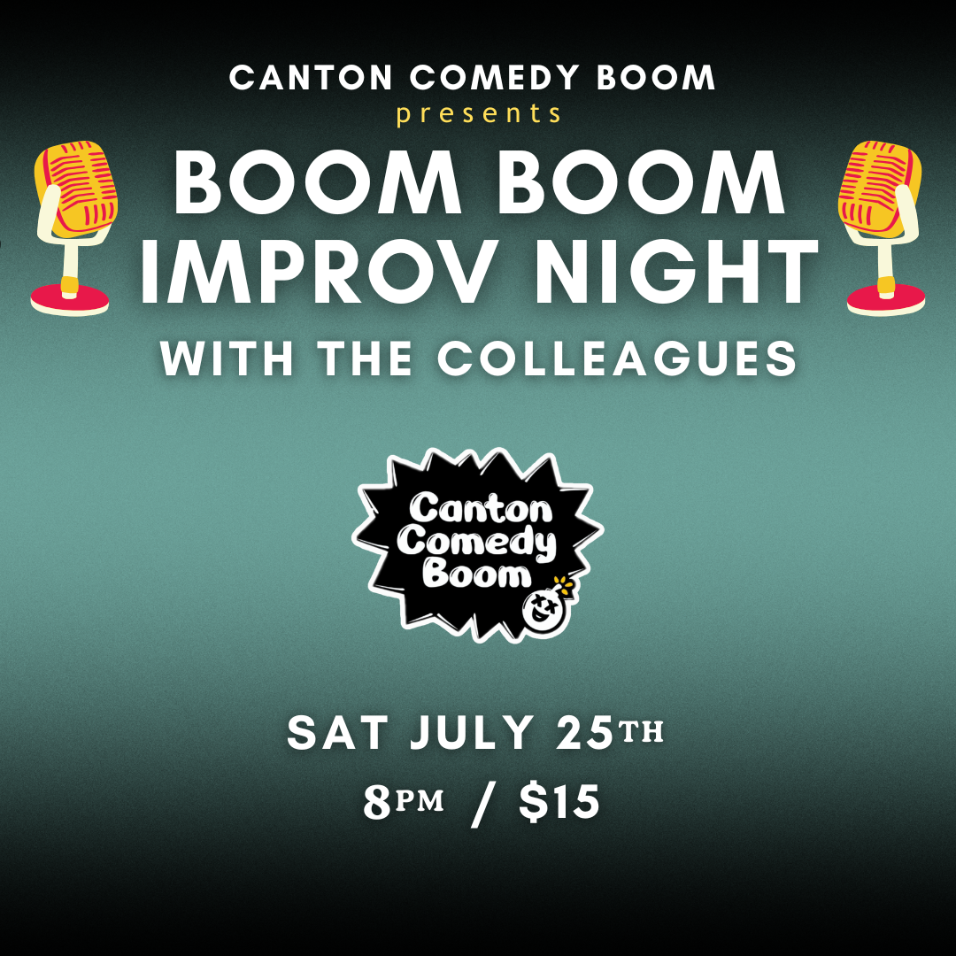 Poster for Boom Boom Improv Night