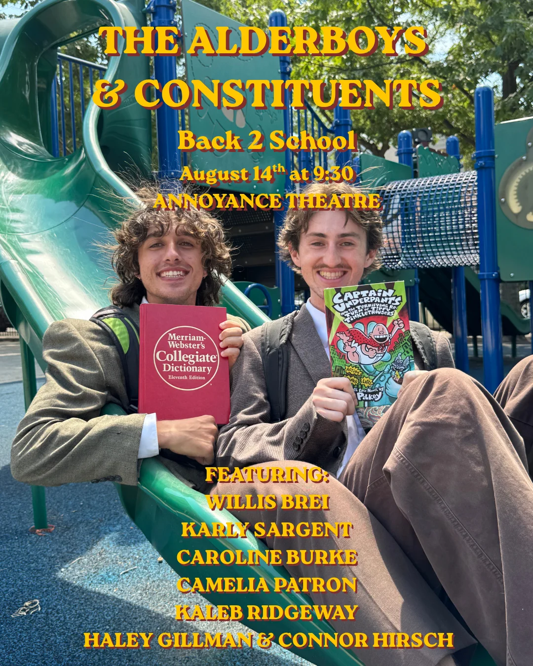 Poster for The Alderboys & Constituents