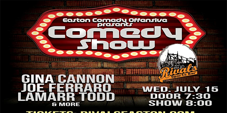 Poster for Comedy Night At Rival's