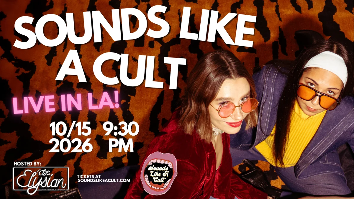 Poster for Sounds Like A Cult LIVE!