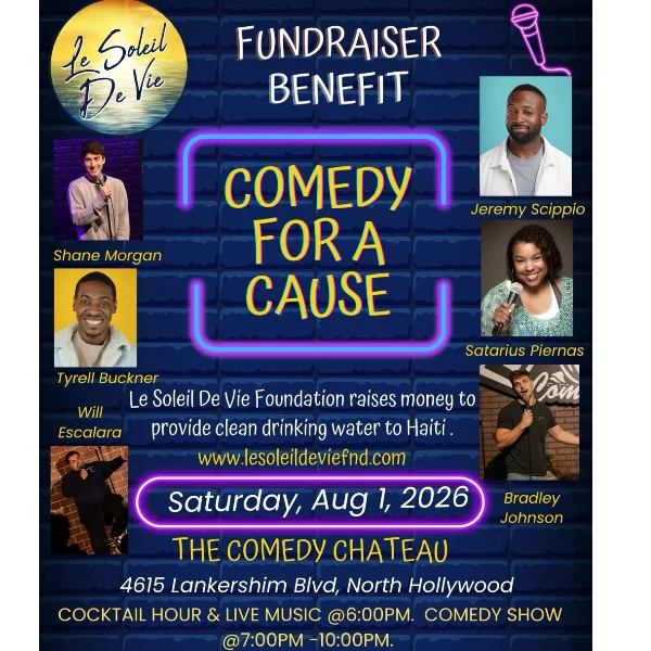 Poster for COMEDY FOR A CAUSE