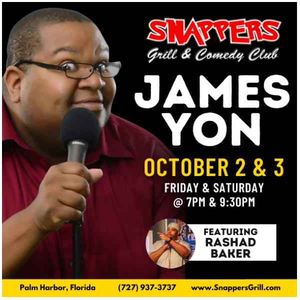 Poster for James Yon Comedy