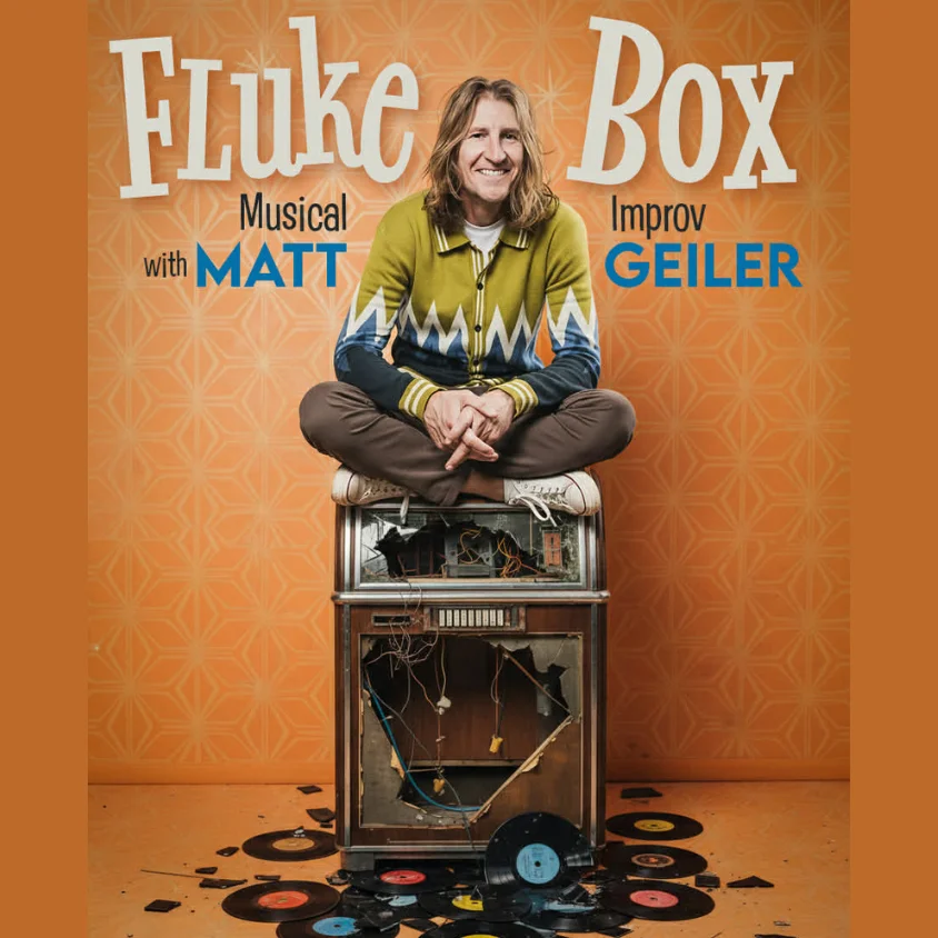 Poster for Fluke Box: Musical Improv with Matt Geiler