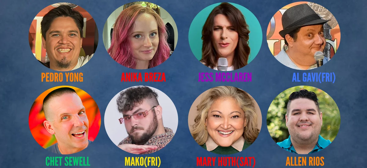 Poster for Comedy Heights Celebrates Pride Weekend with Two Big Nights of Stand-Up