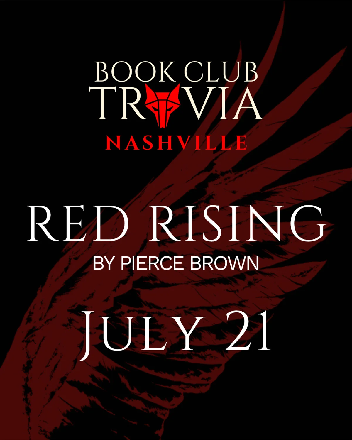 Poster for Book Club Trivia: Red Rising