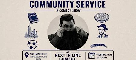 Poster for Natan Badalov presents: Community Service - A Comedy Show BYOB