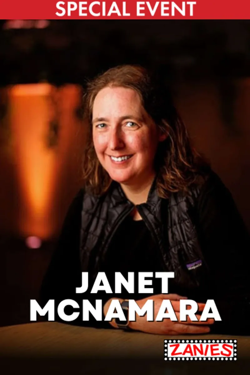 Poster for Janet McNamara *Special Event*