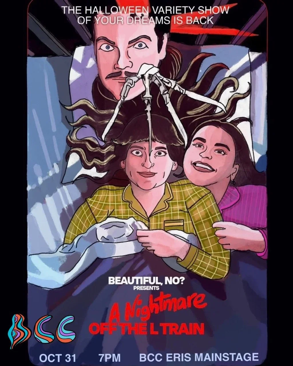 Poster for A Nightmare Off the L Train