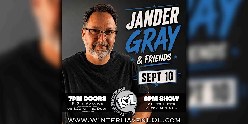 Poster for Jander Gray & Friends!