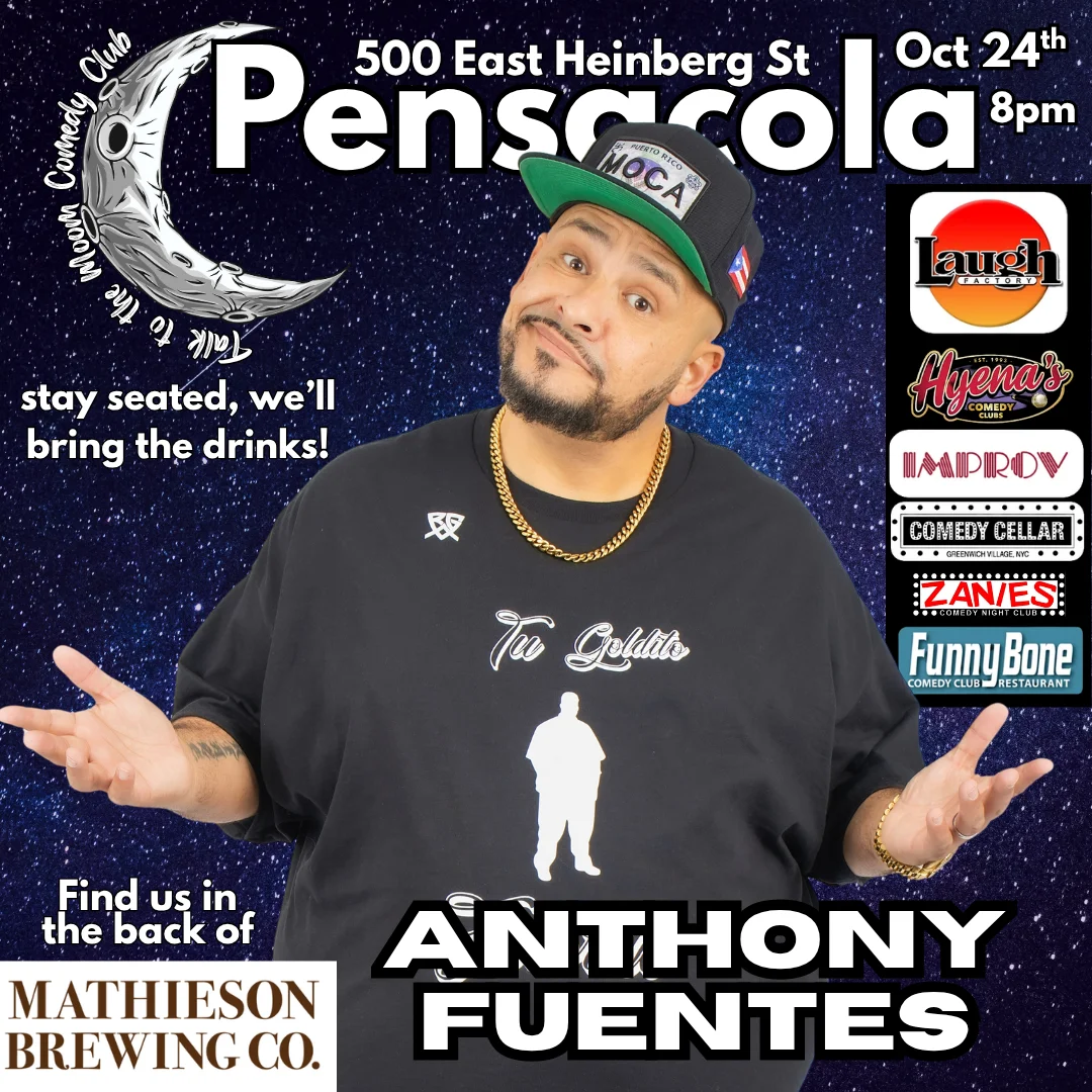 Poster for Anthony Fuentes in Pensacola