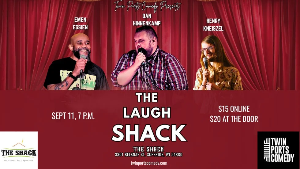Poster for The Laugh Shack w/ Headliner Dan Hinnenkamp