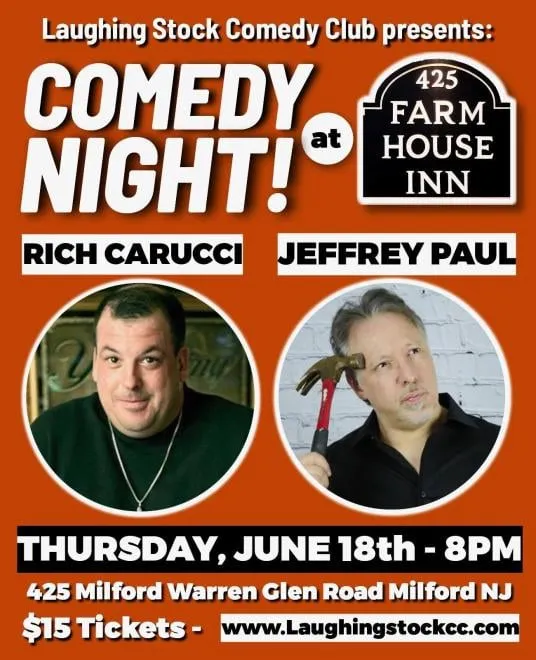Poster for Comedy Night at the Farm House Inn