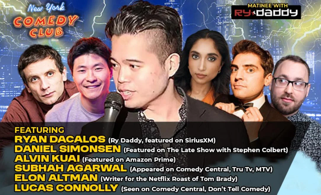 Poster for Matinee w/ Ry Daddy ft: Daniel Simonsen, Subhah Agarwal, Alvin Kuai, Elon Altman, Lucas Connolly, Ryan Dacalos