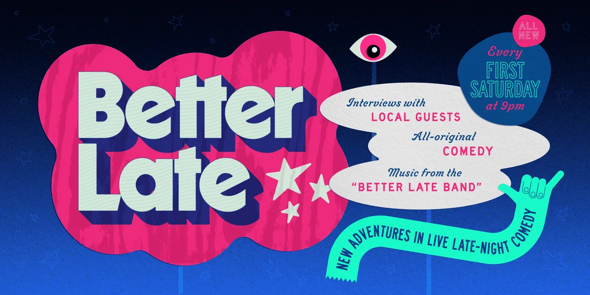 Poster for Better Late