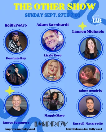 Poster for The OTHER Show ft. Lizzie Rose, Adam Barnhardt, Keith Pedro, Dominic Ray, James Sommers, Maggie Maye, Lauren Michaels, Jaime Hendrix, Russell Navarrette and more TBA