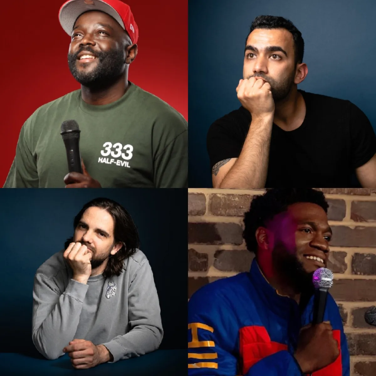 Poster for Tonight at the Lab ft. Reg Thomas, Jeff Dean, Janesh Rahlan, Julia Hladkowicz, Steven Marcus Releford, Von Decarlo, Clay Newman and more TBA