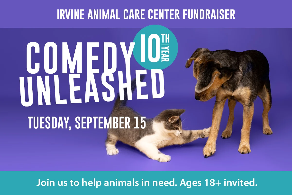 Poster for Comedy Unleashed: A Fundraiser Benefitting the Irvine Animal Care Center