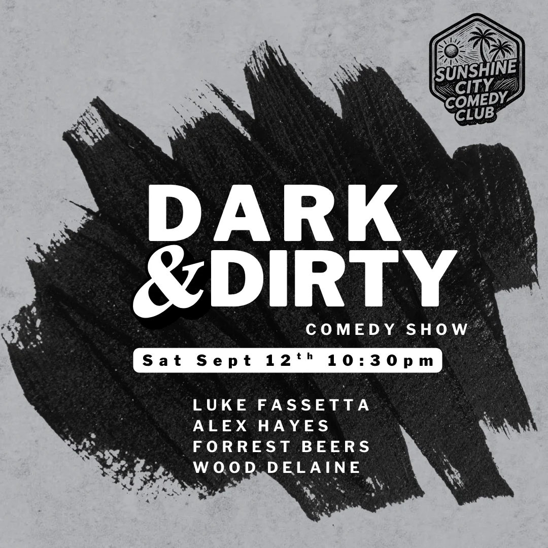 Poster for The Dark & Dirty Comedy Show