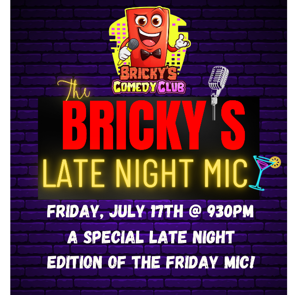 Poster for Friday Night Mic (Late Night Edition)