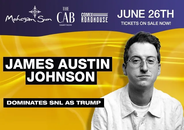 Poster for James Austin Johnson @Thecab
