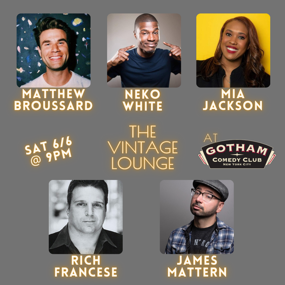 Poster for The Gotham All-Stars (The Vintage Lounge)