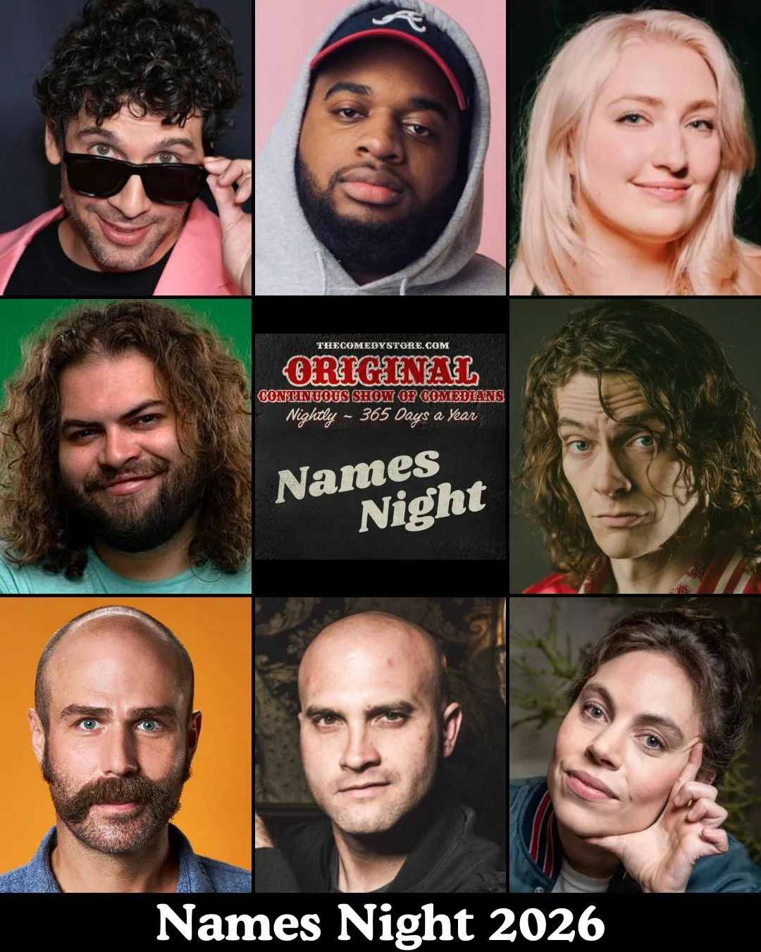 Poster for Headliners of the OR: Names Night 2026