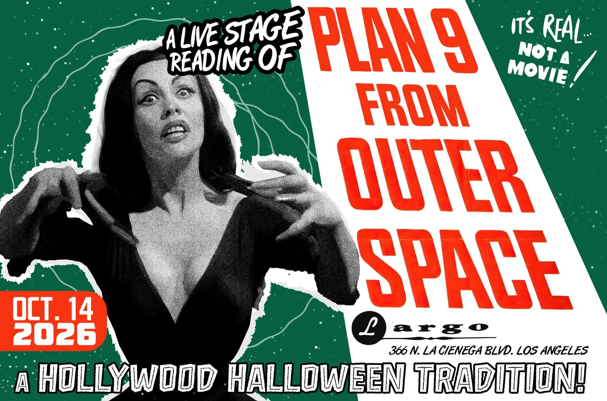 Poster for PLAN 9 FROM OUTER SPACE – LIVE!