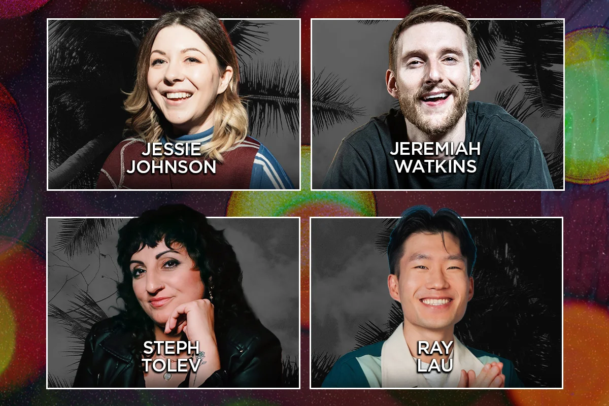 Poster for Tonight at the Improv ft. Steph Tolev, Jessie Jetski Johnson, Jeremiah Watkins, Ray Lau, Rick Ingraham, Kirk Fox, Mike Falzone & more TBA